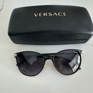 Versace Elegant Black Sunglasses